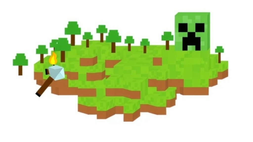 Online Minecraft Classes for Kids illustration